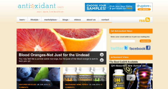 Antioxidant.com